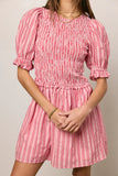 Liana Bow Tie Mini Dress FINAL SALE