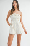 Dina Strapless Romper