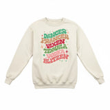 Dancer Prancer Vixen Tequila Vodka Sweatshirt