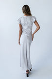 Ellianna Maxi Dress in Silver