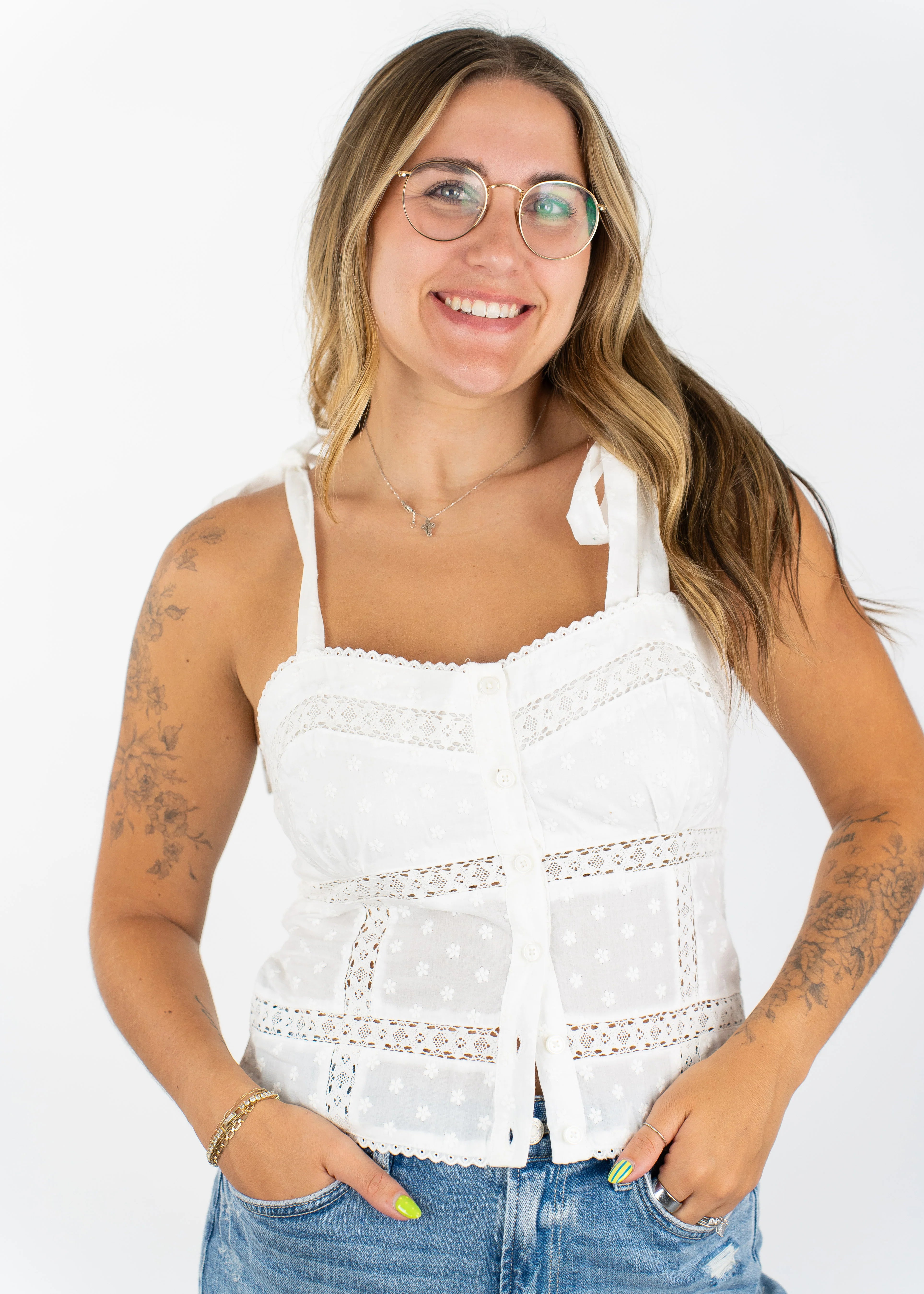 Savannah Tie Top