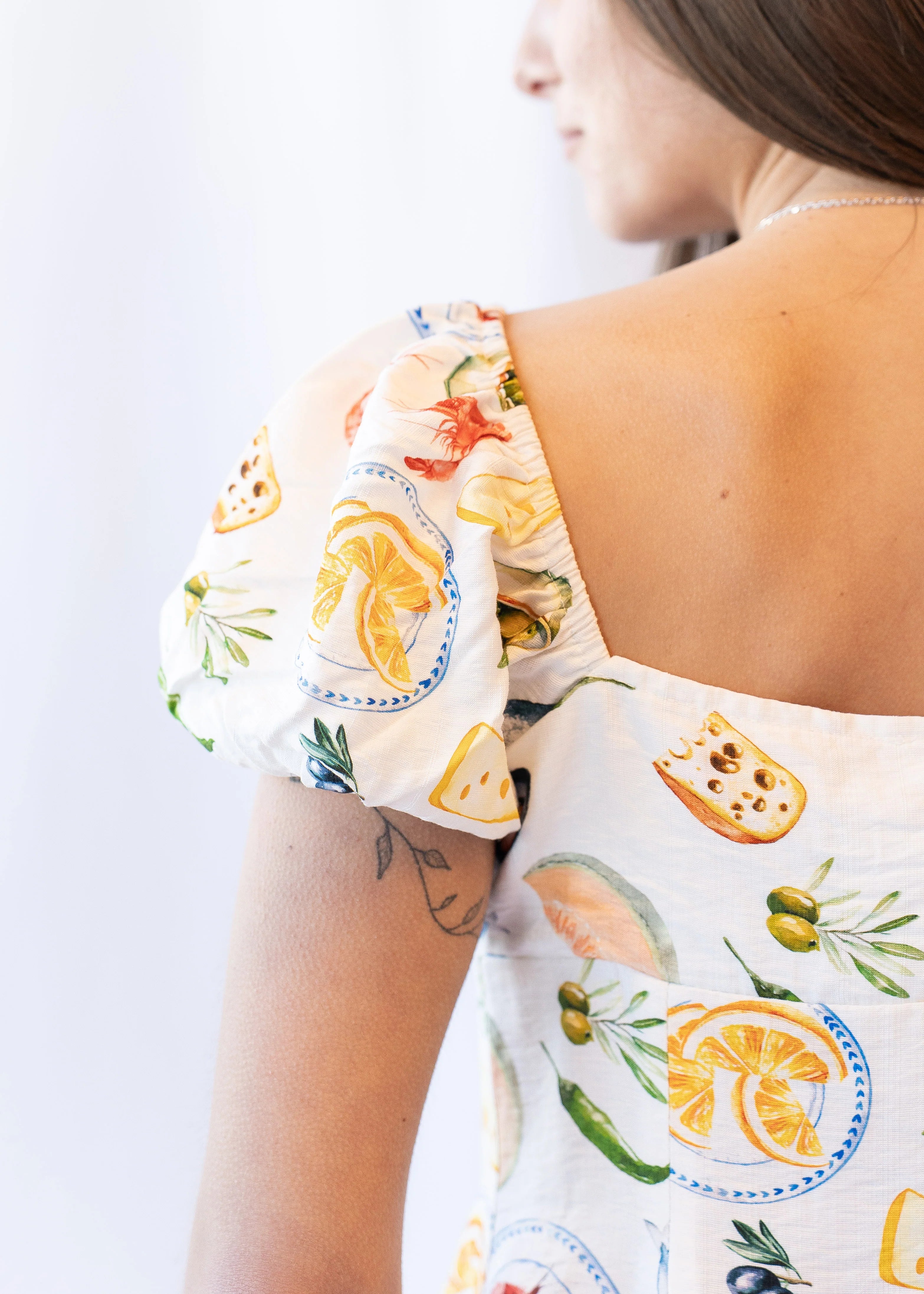 Maddox Picnic Print Top