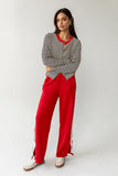 Astrid Track Pants in Red FINAL SALE