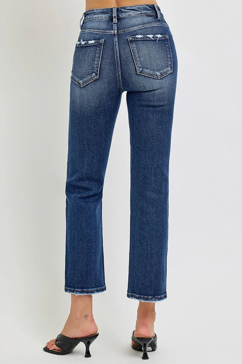 Heidi High Rise Crop Jeans