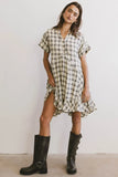 Loli Plaid Mini Dress FINAL SALE
