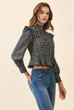 Ursula Peplum Hem Top