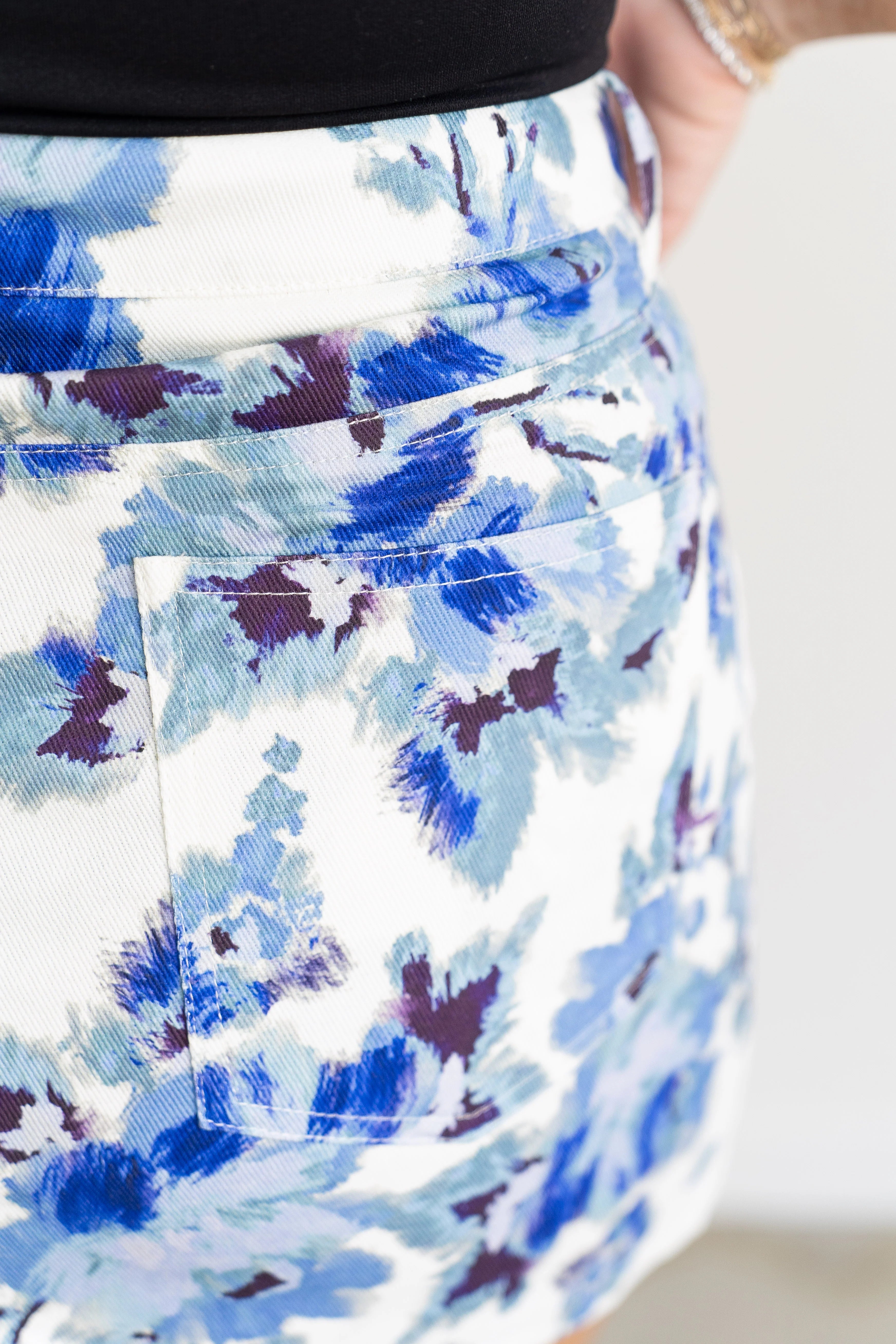 Kirsten Floral Mini Skirt