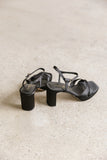 Josie Block Heel in Black