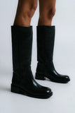 Steve Madden Riggs Tall Boots in Black