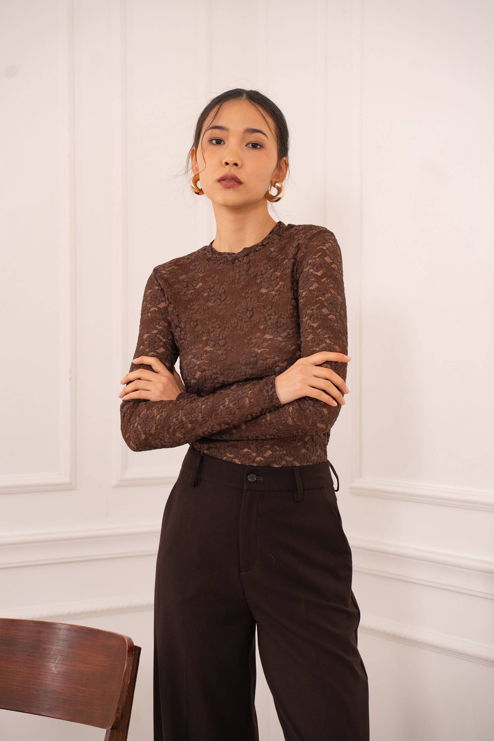 Veronica Lace Top