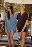 Lynn Relaxed Romper in Black FINAL SALE