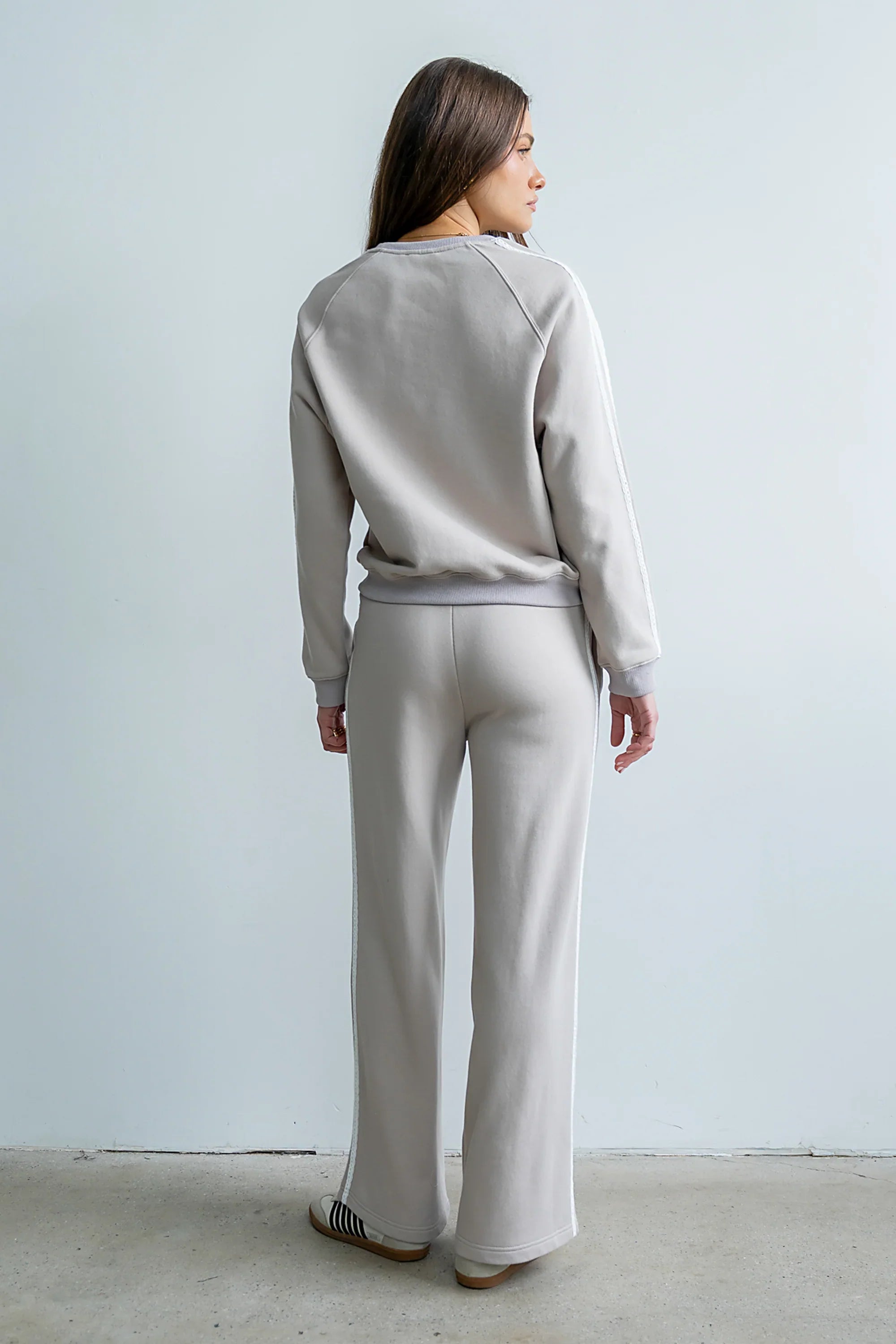 Mickey Sweatshirt in Taupe