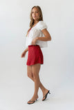 Joanna Polka Dot Mini Skirt