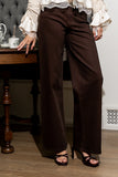 Jozie Coated Wide Leg Jeans FINAL SALE