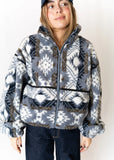 Ari Geometric Fleece Jacket