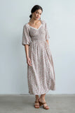 Darcey Smocked Maxi Dress