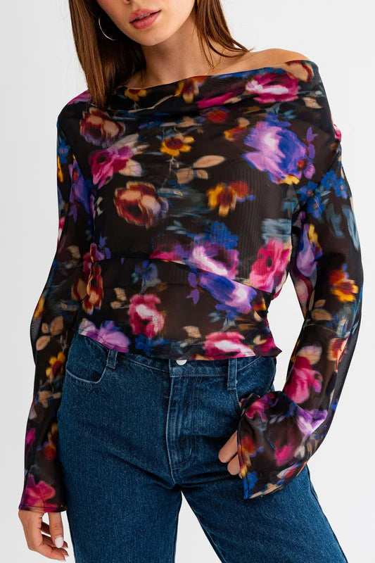 Lewis Floral Print Blouse
