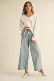 Playa Tie Front Jean