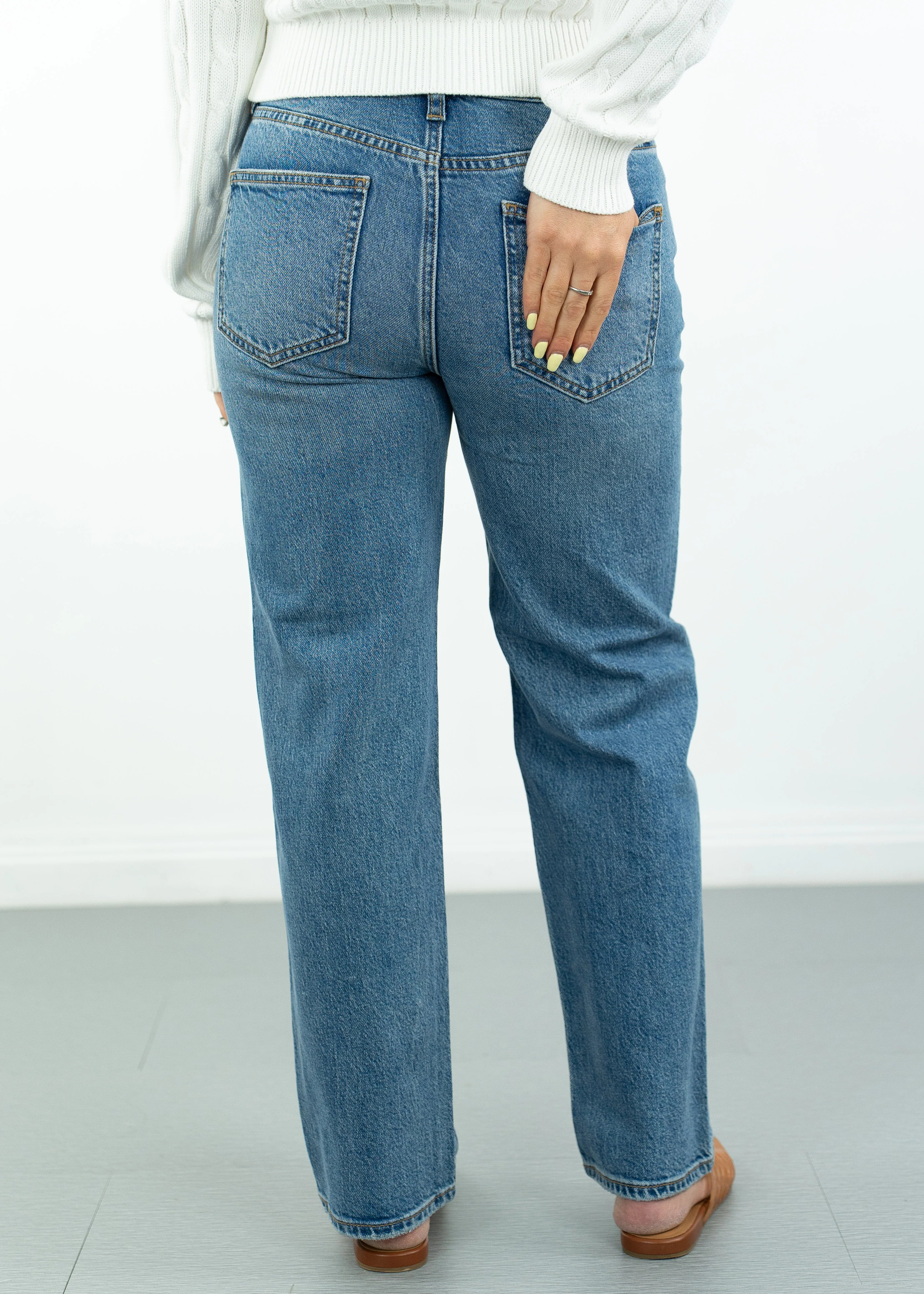 Aleks Crop Jean River