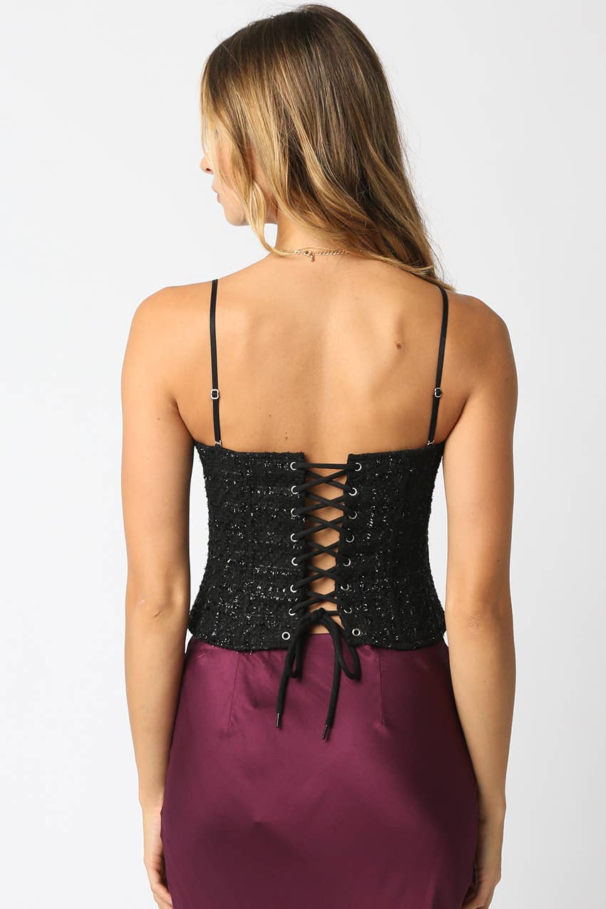 Bella Sequin Top