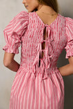 Liana Bow Tie Mini Dress FINAL SALE