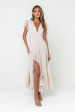 Mindy Plaid Maxi Dress