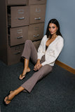 Minnie Knit Cardigan in Cream FINAL SALE