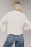 Zola Quilted Jacket in Bone FINAL SALE