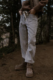 Jocelyn Barrel Jeans in Brown