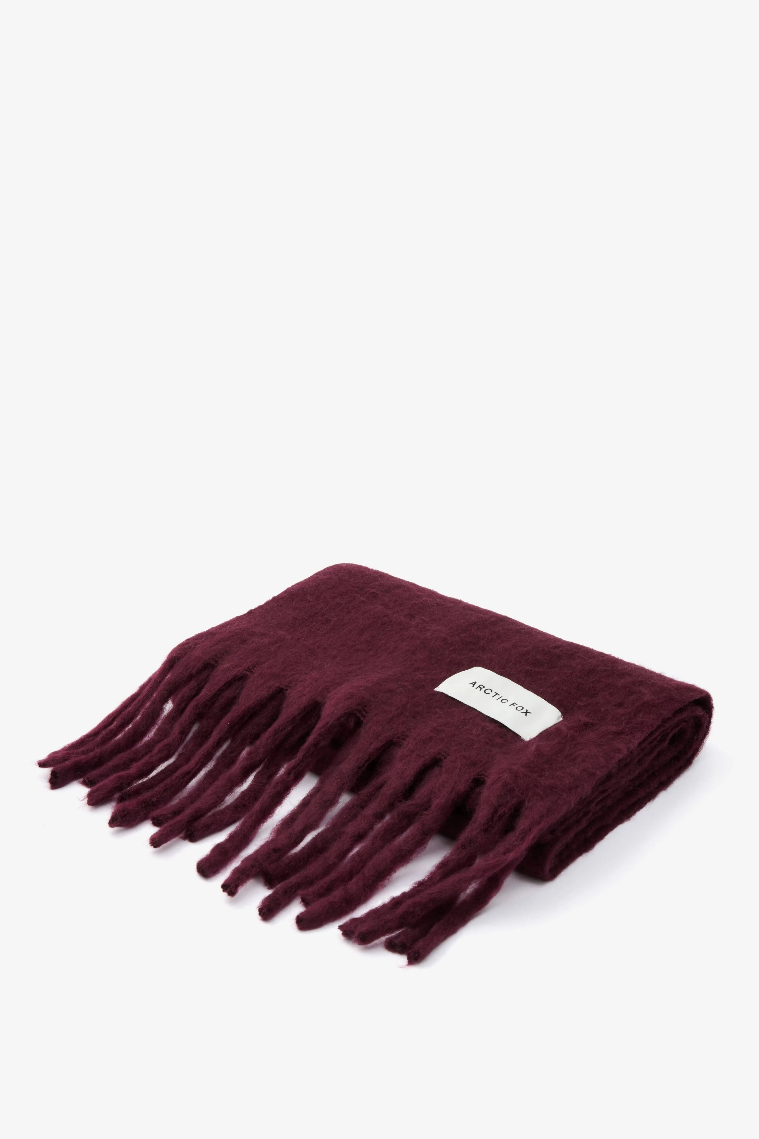 The Stockholm Scarf Cherry Lacquer
