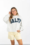 Salty Stars Mock Neck Sweatshirt