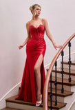 Svetlana Gown Beaded Illusion Corset Dress