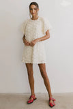 Andria Rosette Mini Dress FINAL SALE
