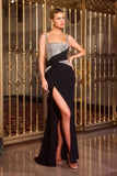 Colette Gown Evening Dress With Crystal Bodice