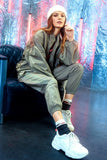 Ava Side Mesh Joggers