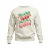 Dancer Prancer Vixen Tequila Vodka Sweatshirt