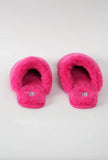 Wine Lover Fuzzy Slippers