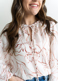 Penelope Tie Neck Blouse