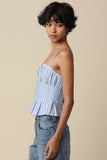 Lunaria Pinstripe Corset Top