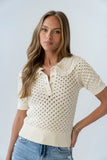 Sunny Crochet Top