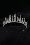 Silver Crystal Tiara For Women