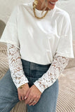 Nadia Lace Layer Tee