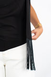 Ruby Asymmetrical Scarf Blouse