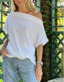 Paula Perforated Twist Top
