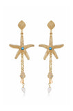 Starfish Seeker Drop Earrings