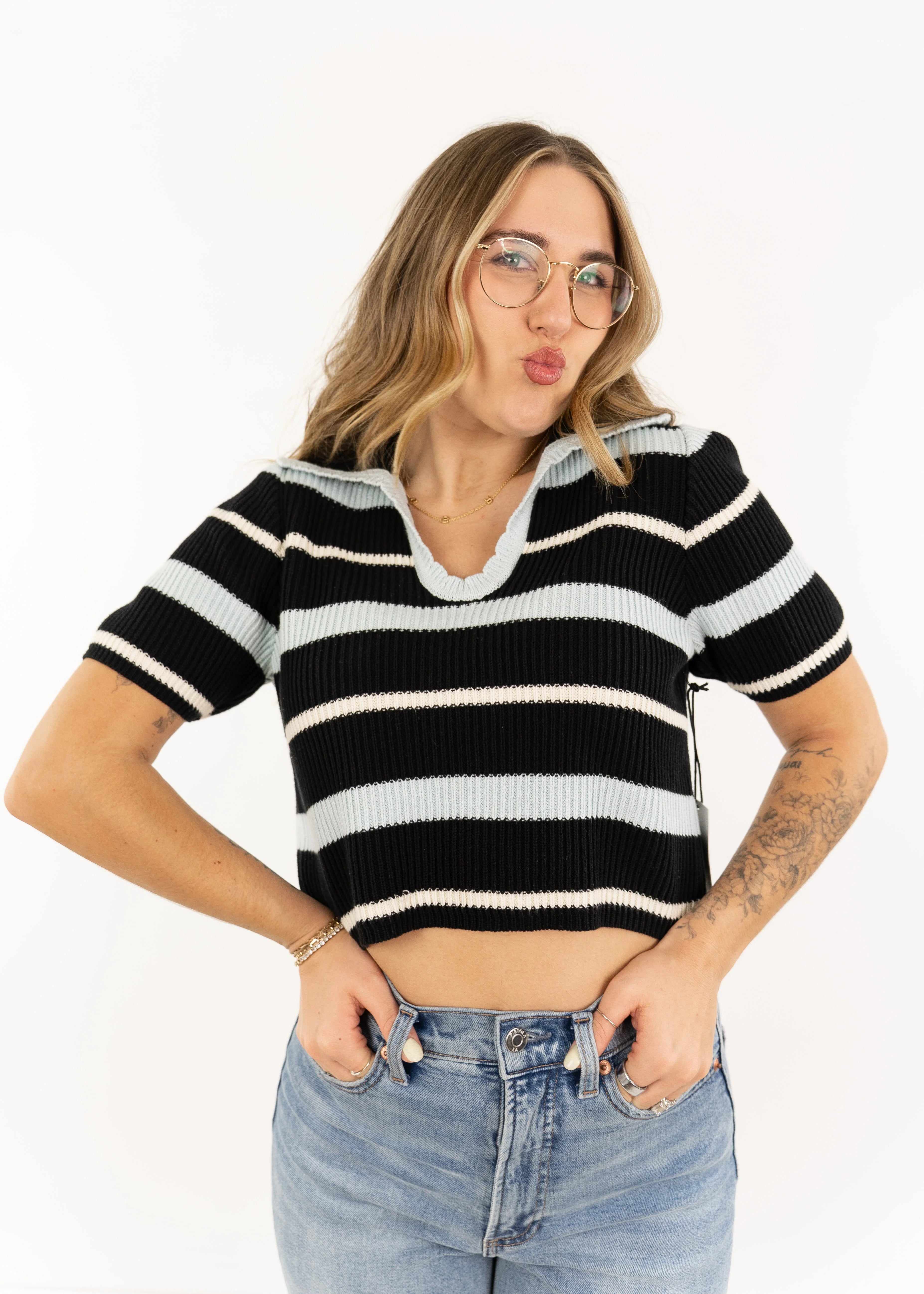 Stacie Striped Top
