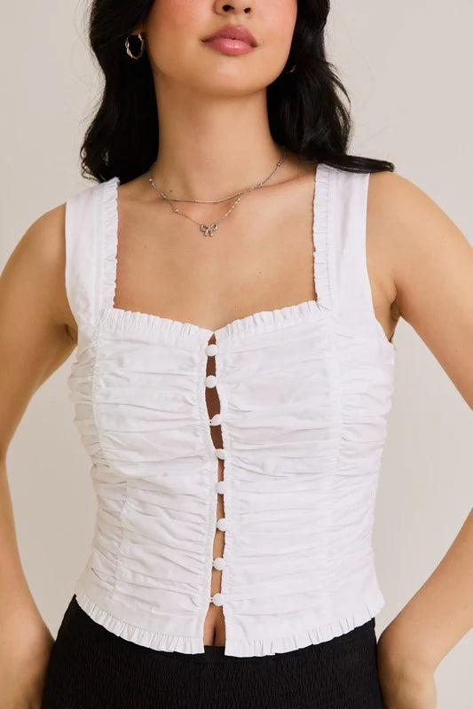Rana Ruched Tank