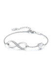 Red Chain Bracelets with Birthstone