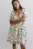 Caplan Abstract Mini Dress FINAL SALE