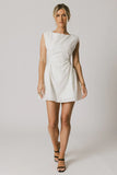 Jemma Mini Dress in White
